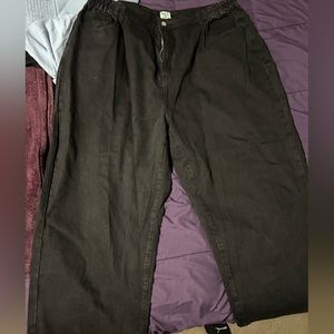 Black jeans size 3xl shiny by nature